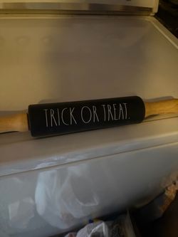 Rae Dunn Trick or Treat Rolling Pin