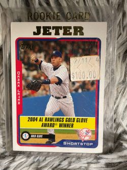 Derek Jeeter Card
