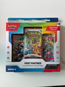 Pokémon TCG First Partner Illustration Collection Series 3 – Brand New Sealed
