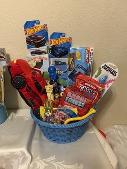 Hot Wheels Easter Basket