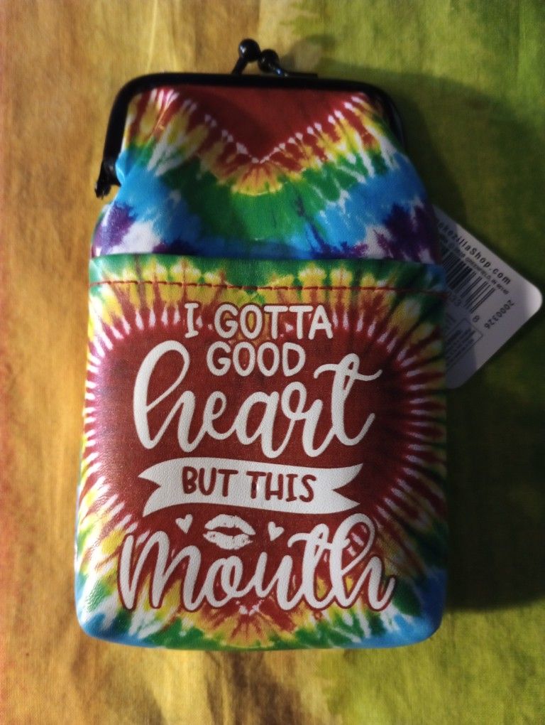 NWT Multicolored Cigarette Pouch