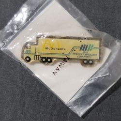 McDonald's Martin Bower Company Semi Lapel Pin