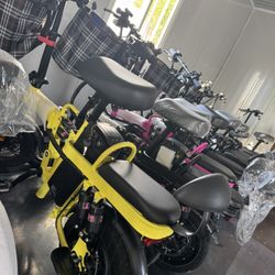 Folding electric bicycle