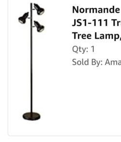 Normande lighting 3 light tree tree lamp
