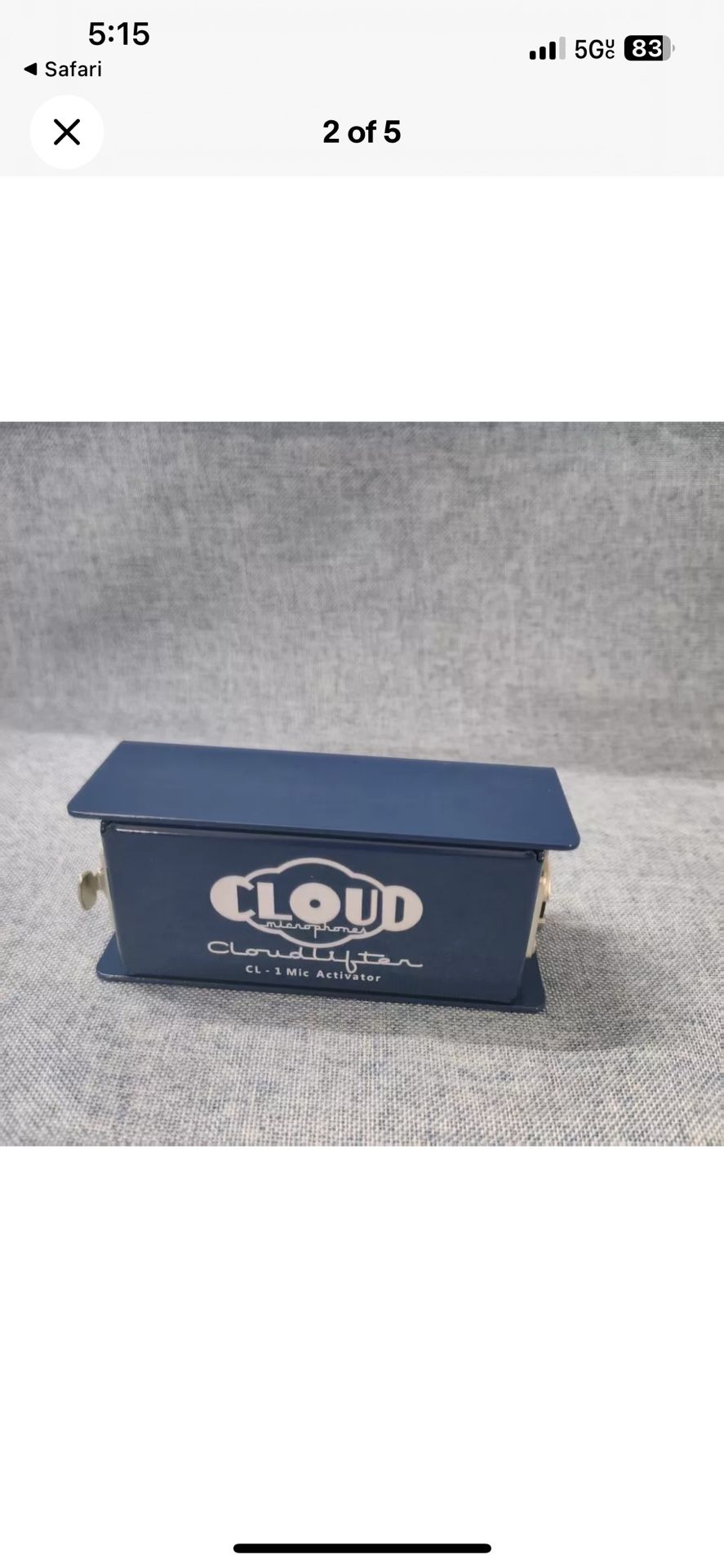 Cloud Lifter Microphone 