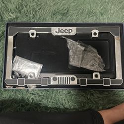 Jeep plate cover 
