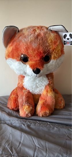 Peek-a-Boo Giant Fox Plushie