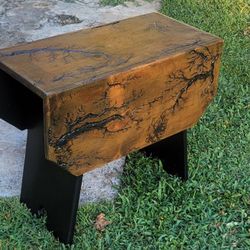 Old Homestead Style Primitive Rustic Farmhouse Wood Bench