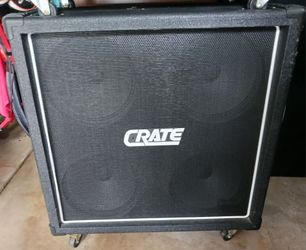 #2 VINTAGE CRATE GS-412R 4x12 GUITAR CABINET 80 WATTS RMS *READ THE DESCRIPTION & SEE ALL PICS*