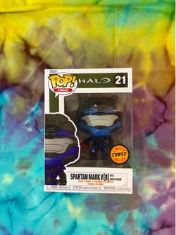 Funko Pop! Games: Halo Infinite - Spartan Mark V [B] With Red Energy Sword Chase