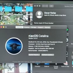 Mac Book Pro 2016 - For Parts