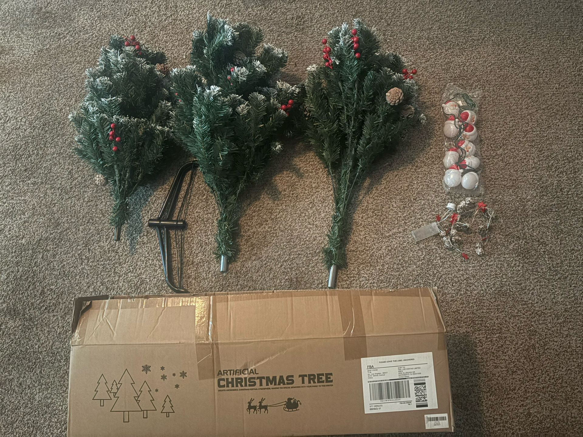 5 Foot Christmas Tree (lights Included)