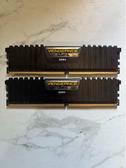 Corsair Vengeance LPX 8GB (2x4GB) DDR4 DRAM 3000MHz (PC4-24000) C15 Memory Kit - Black