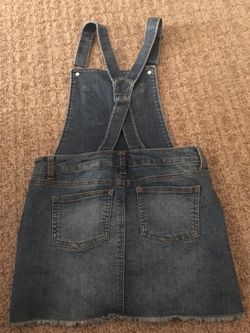 Jean Skirt overalls