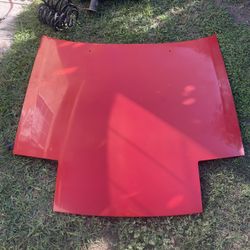 1986~1991 Mazda RX-7 FC3S RX7 FC OEM Steel Hood Bonnet Red