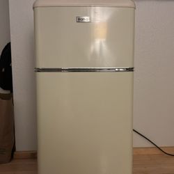 Vintage Mini Fridge
