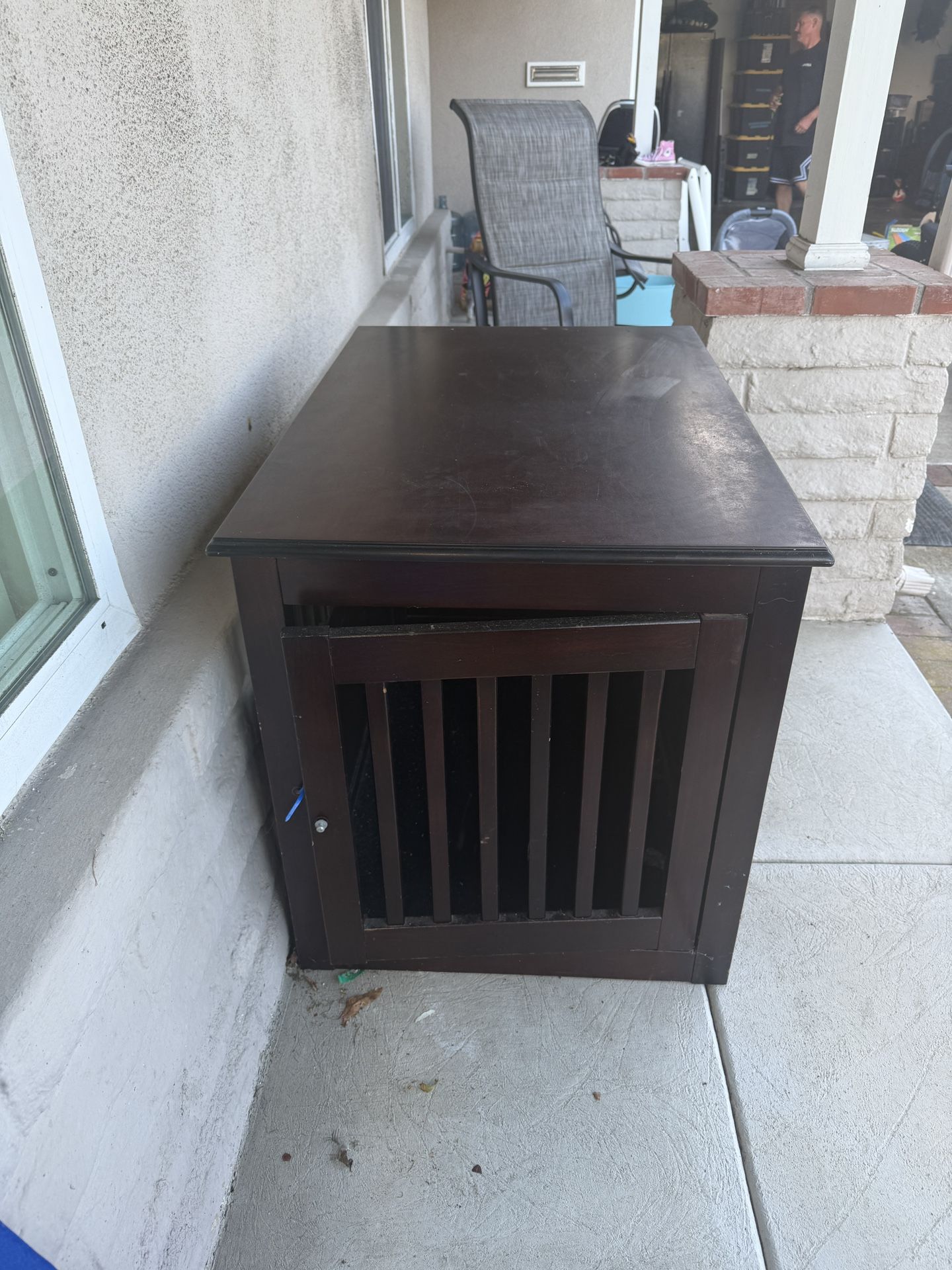 Wood Dog Crate