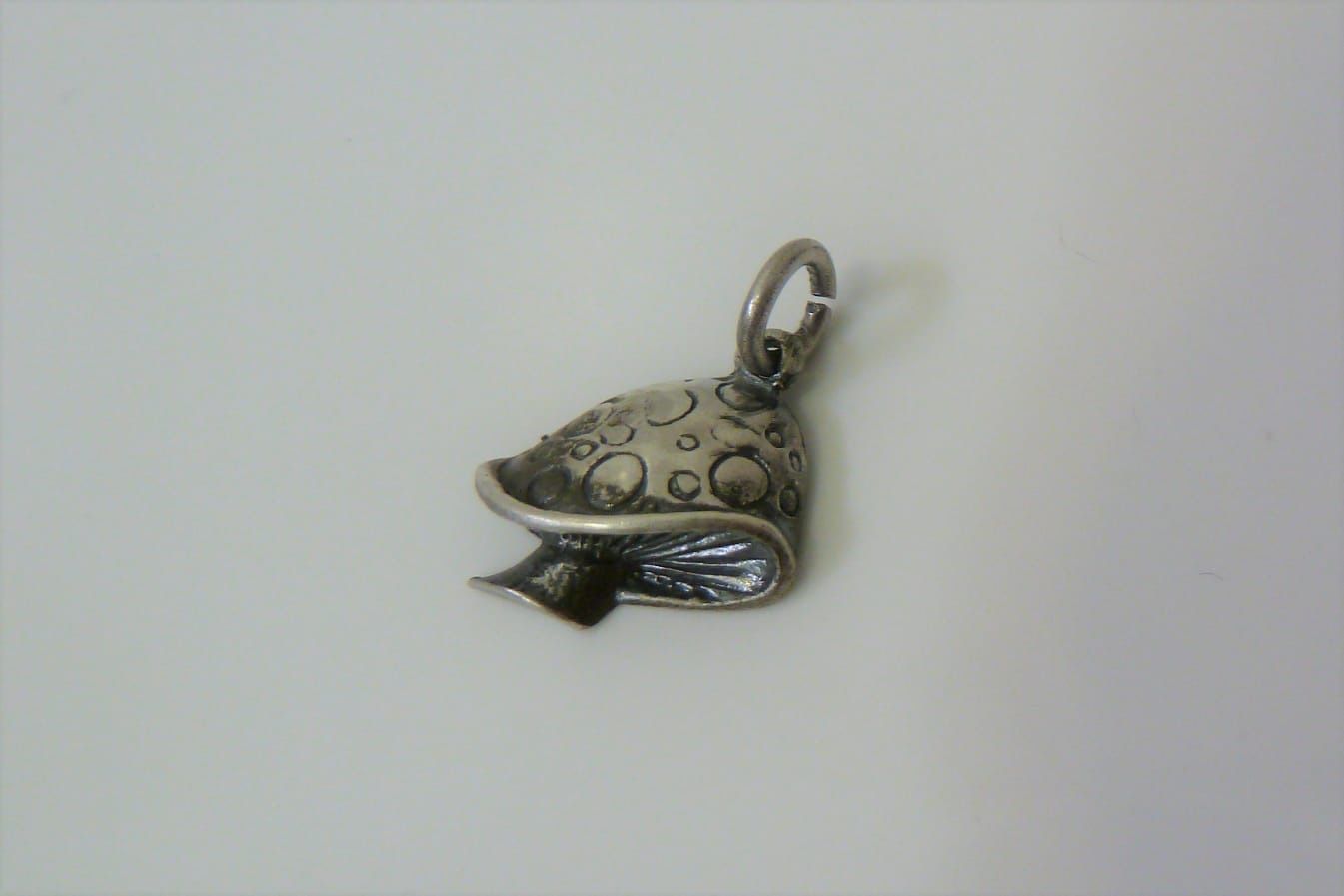 Retired James Avery Mushroom Toadstool Sterling Silver Charm