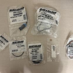 Several MERCRUISER Oem Parts For Boat Inboard Motor Engine