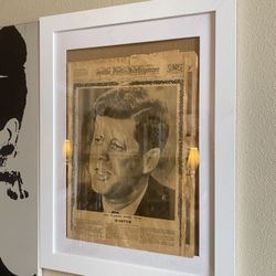 Original John F. Kennedy Poster Free Delivery $100 If You Live In The Pacific Northwest