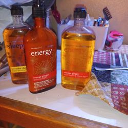 Brand New Bath & Body Work Aromatherapy Energy Body Lotion And Body Wash Set..