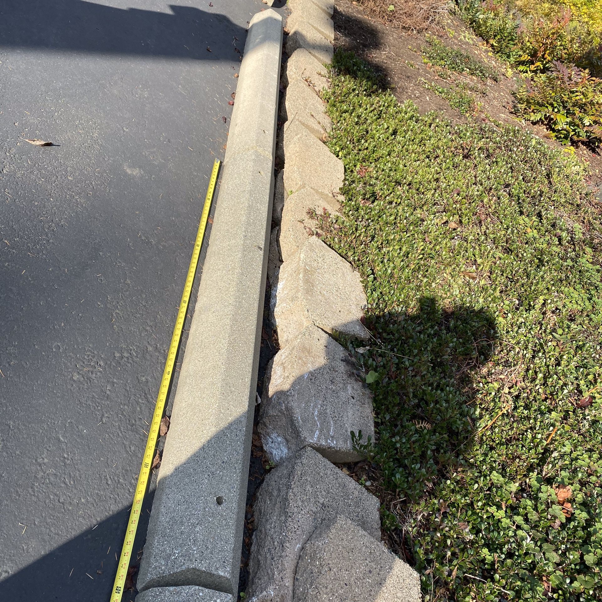 6’ Precast Concrete Parking Bumper for Sale in Gig Harbor, WA OfferUp