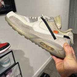 Off White Nike Air Max 90 Size 13 w Box