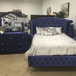 6pcs Queen Bedroom Set