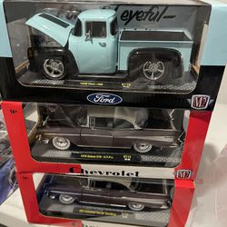 M2 1957 Chevy And M2 Ford Truck 
