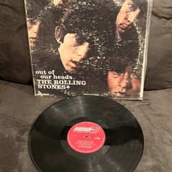 Vintage LP Vinyl Record Album The Rolling Stones Out Of Our Heads 