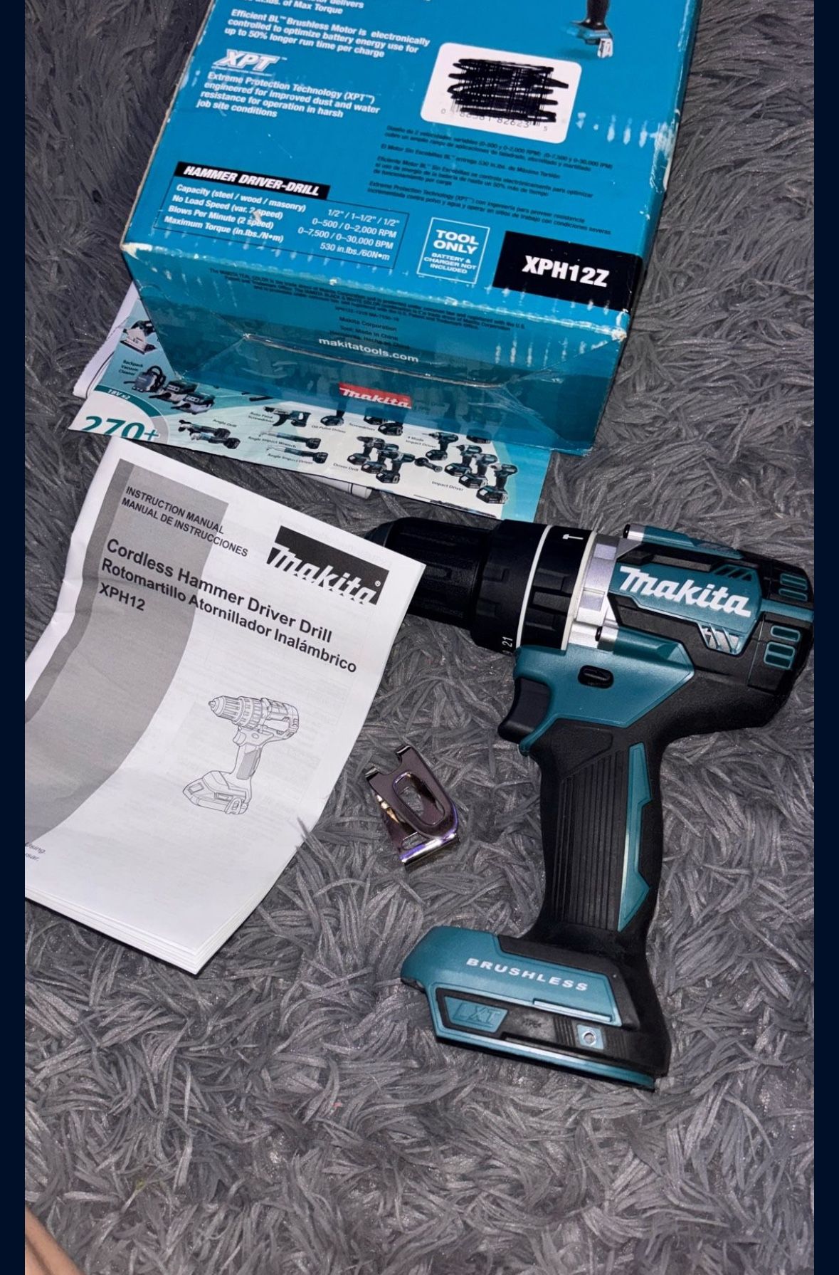Makita Cordless Hammer Driver Drill