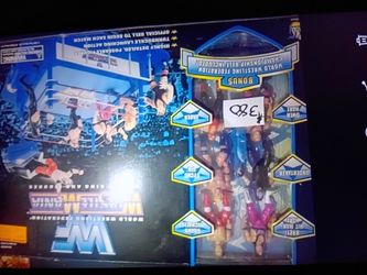 Vintage wrestling dolls