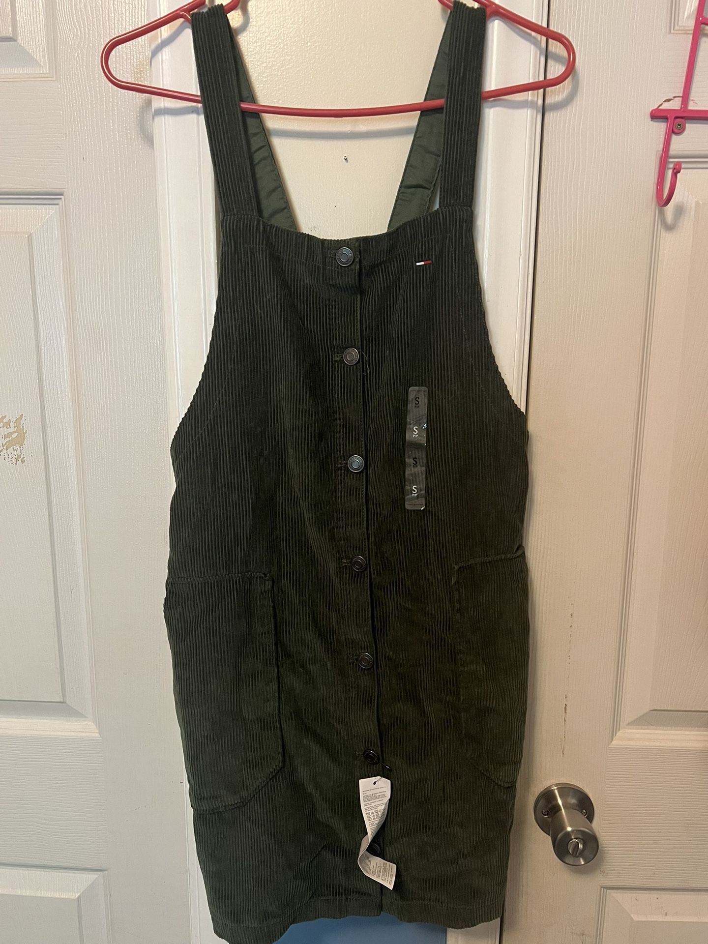 💚 Tommy Hilfiger Corduroy Overall Dress 💚👗