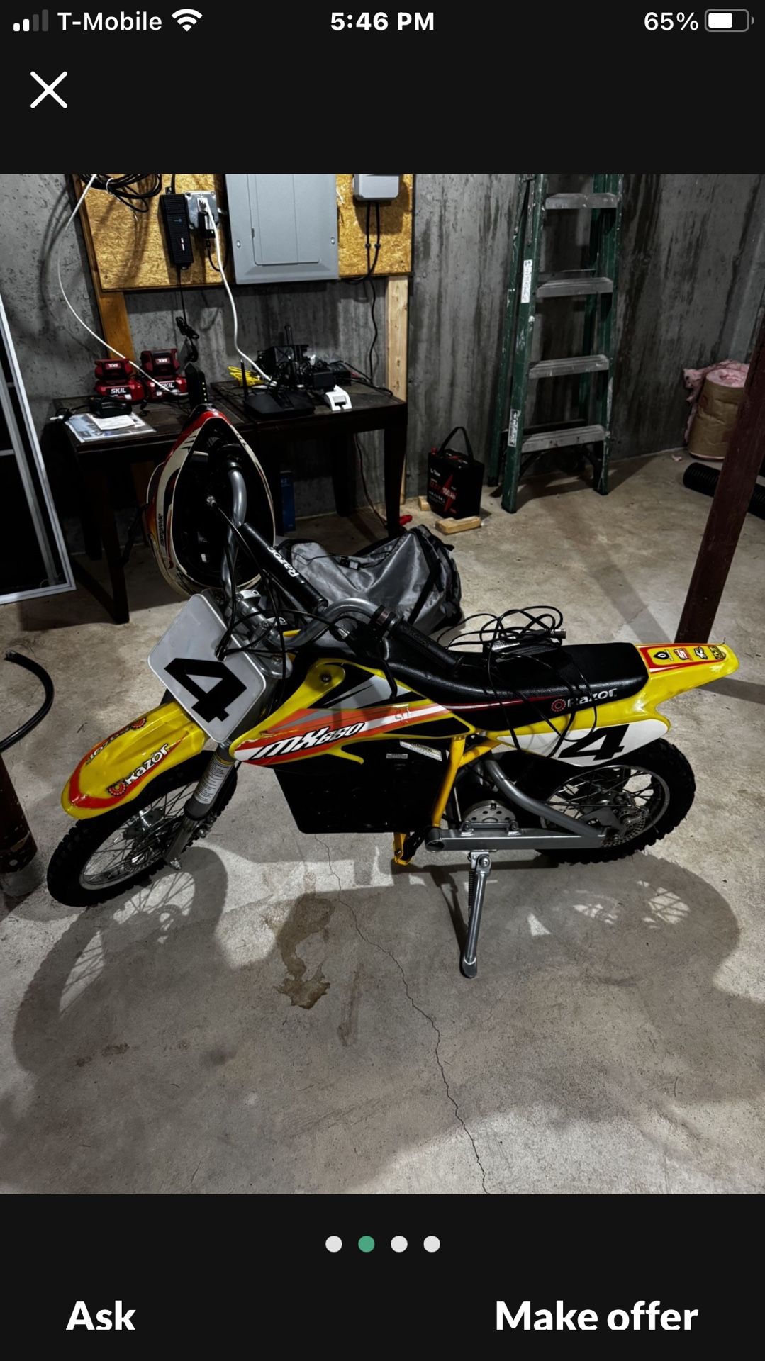 Electric Razor MX650  But Not Working. It Turns On But Doesn’t Run 