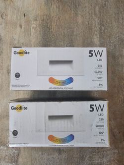 2 Goodlite G-49536 - Horizontal 5W Step Light