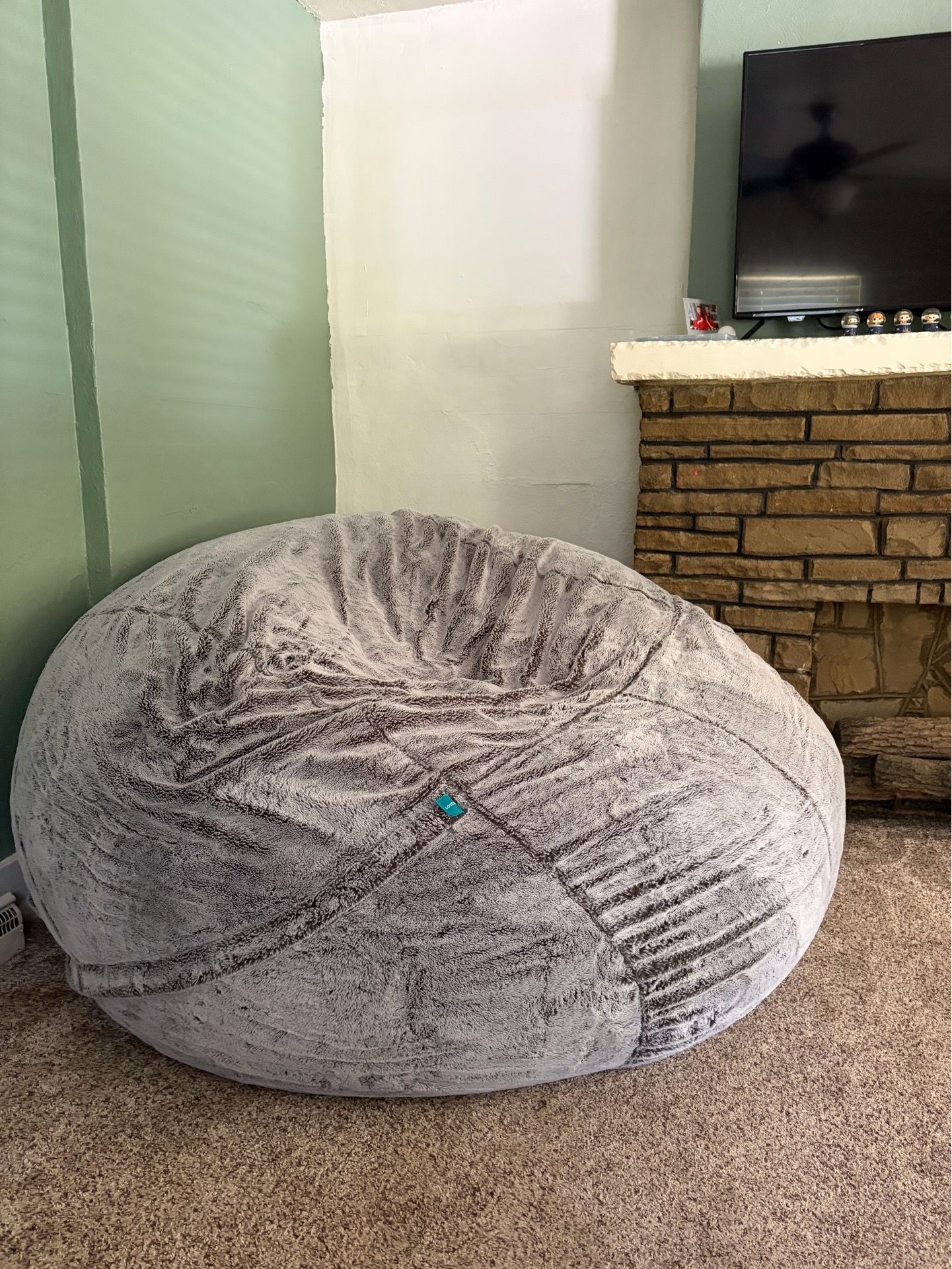 Giant “Lovesac” bean bag