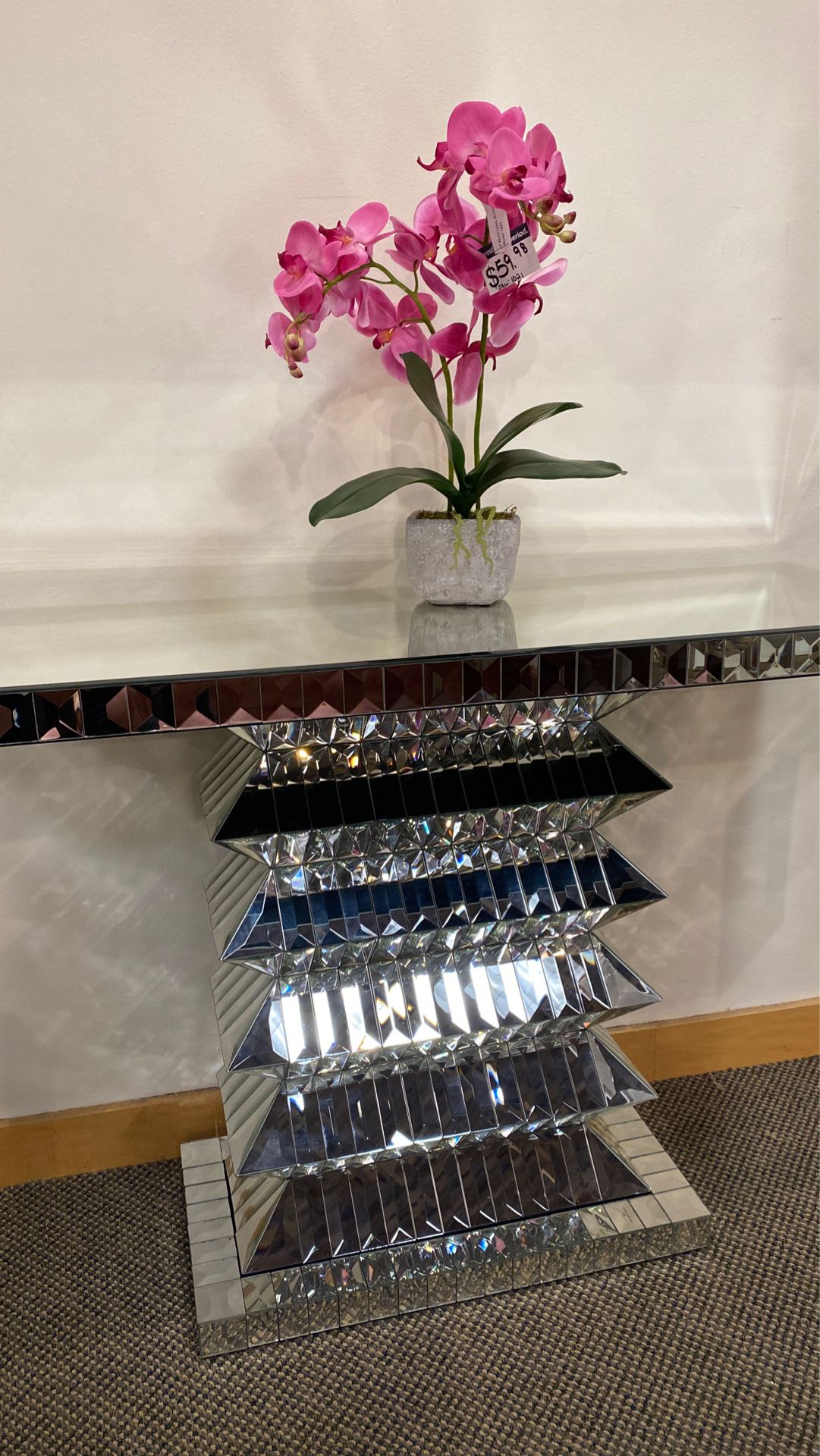 Mirrored Console Table