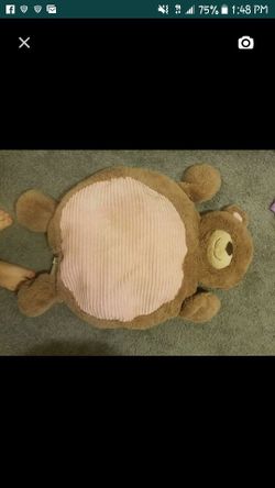 Tummy time bear