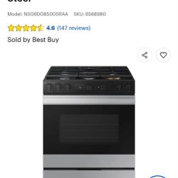 Samsung Stove 