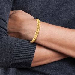 14K Gold Bracelet MIAMI CUBAN