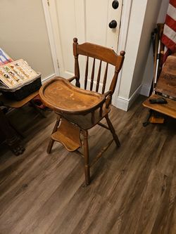 Antique High Chair