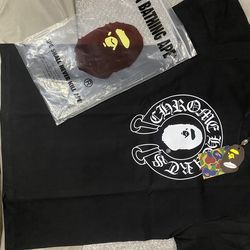 Crome hearts Bape shirt