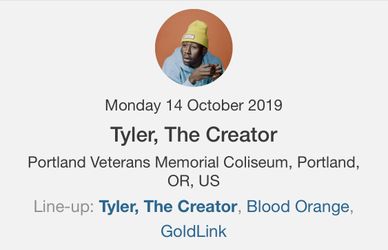 Tyler the creator tickets