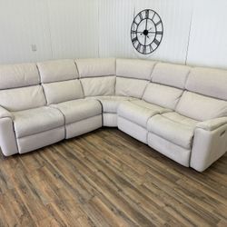 Flexsteel Electric Recliner Sectional Couch Sofa - Delivery Available 