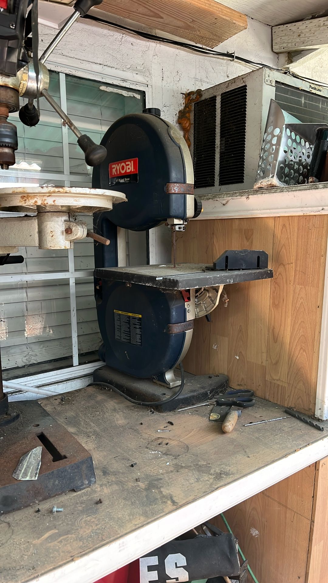 Drill Press And Table Saw