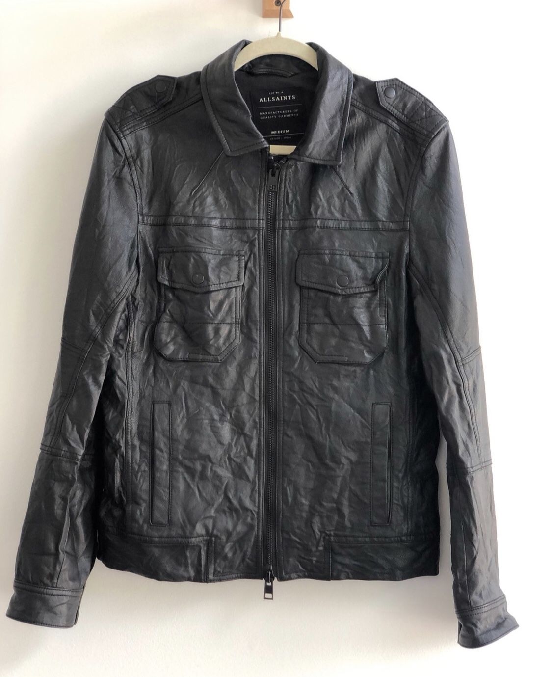 All Saints Leather Jacket - Medium (New w/o tags)