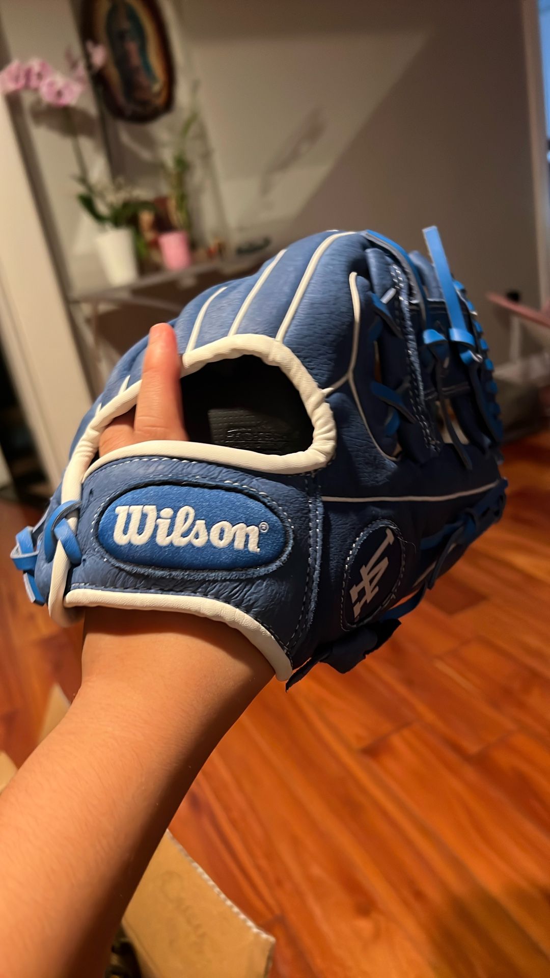 Right hand, baseball glove
