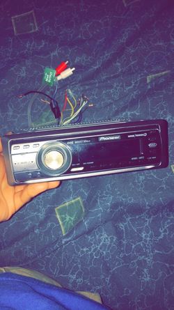 Pioneer car stereo