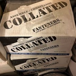 Collated Staples For Framing 