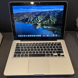 MacBook Pro A1278, great shape, upgraded SSD 4 GB RAM OSX Big Sur SuperDrive Wifi Bluetooth